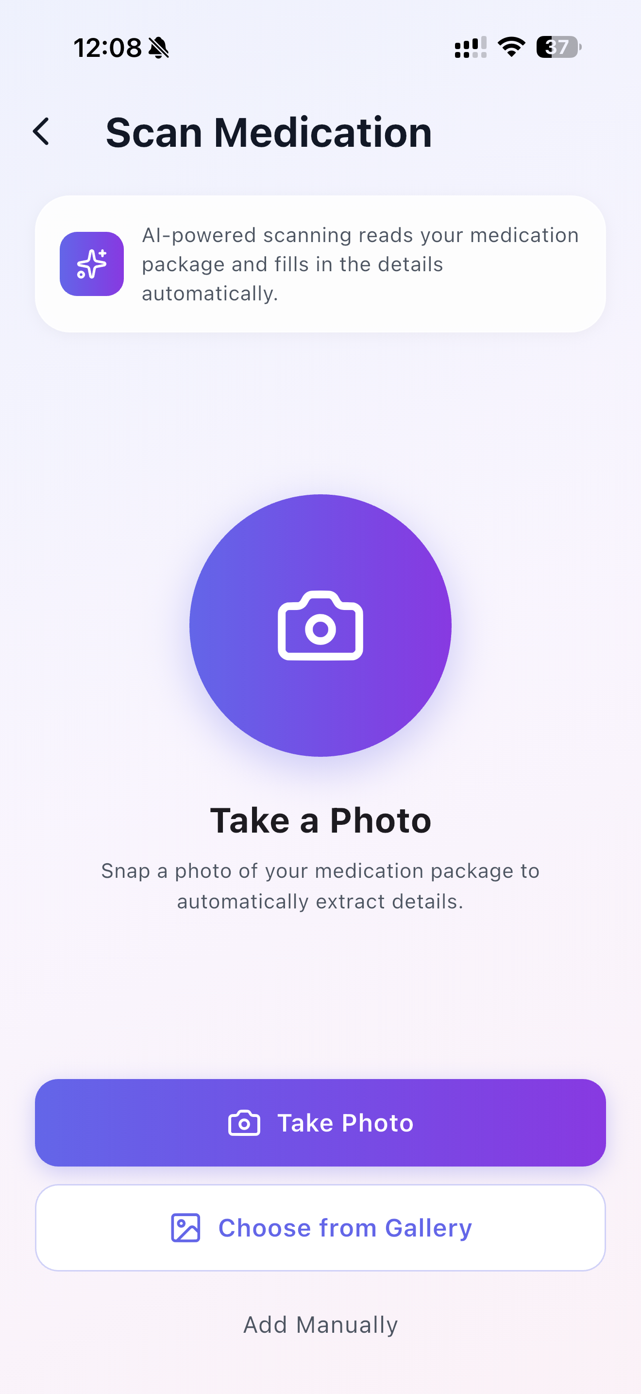 AI medication scanner